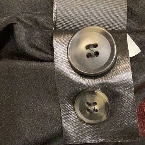 H&M Plaid Oversized Shirt Jacket Shacket Red Black Small Blogger Favorite - Picture 15 of 15